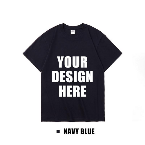 Custom T-Shirts, 230g 100% Cotton Fabric, Personalized Photos, Text, Logos, Advertising Gift T-Shirts, Printed on Demand
