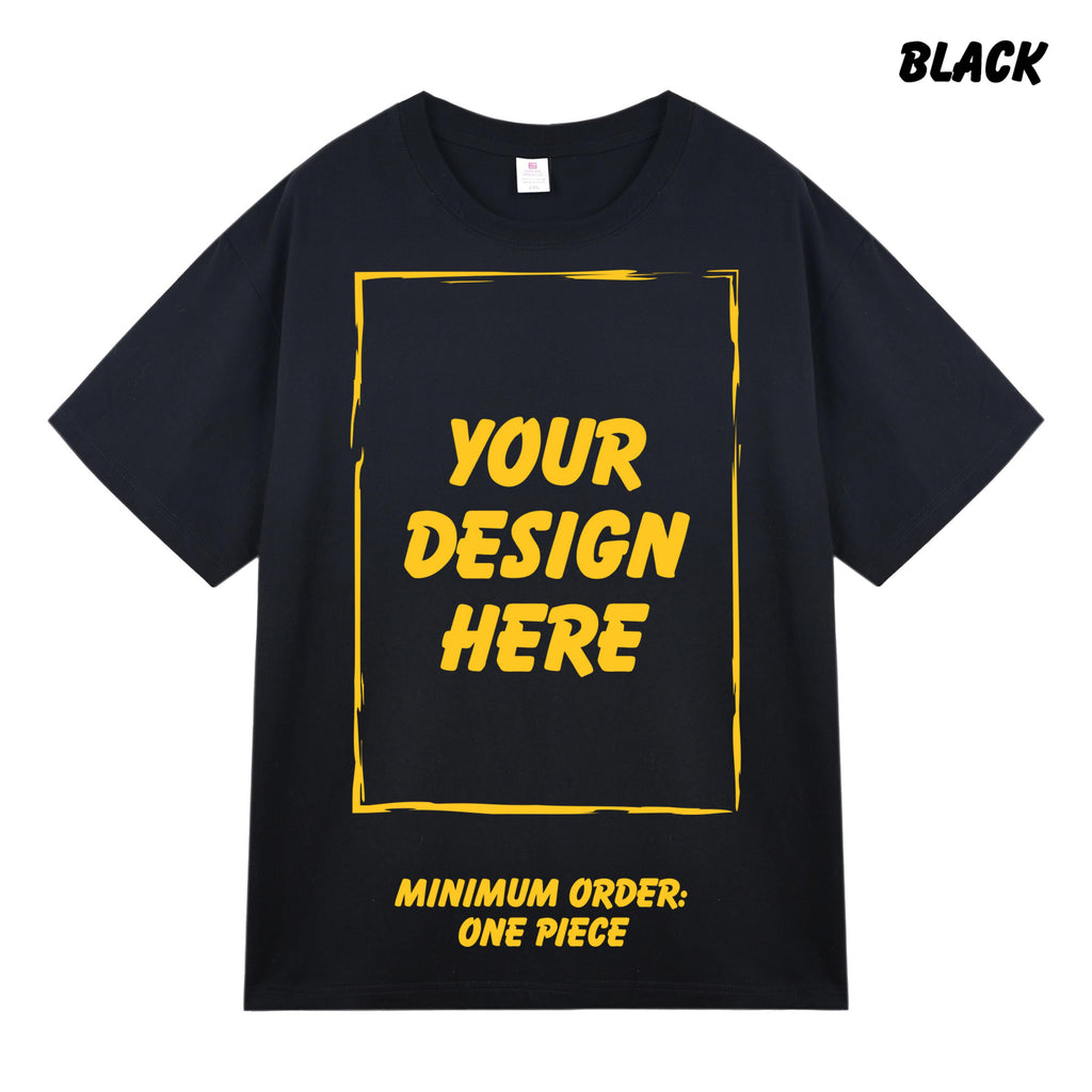 Design Your Own T-Shirt – Upload Image or Add Text | POD Custom Tee for Men & Women | Soft Cotton Shirt