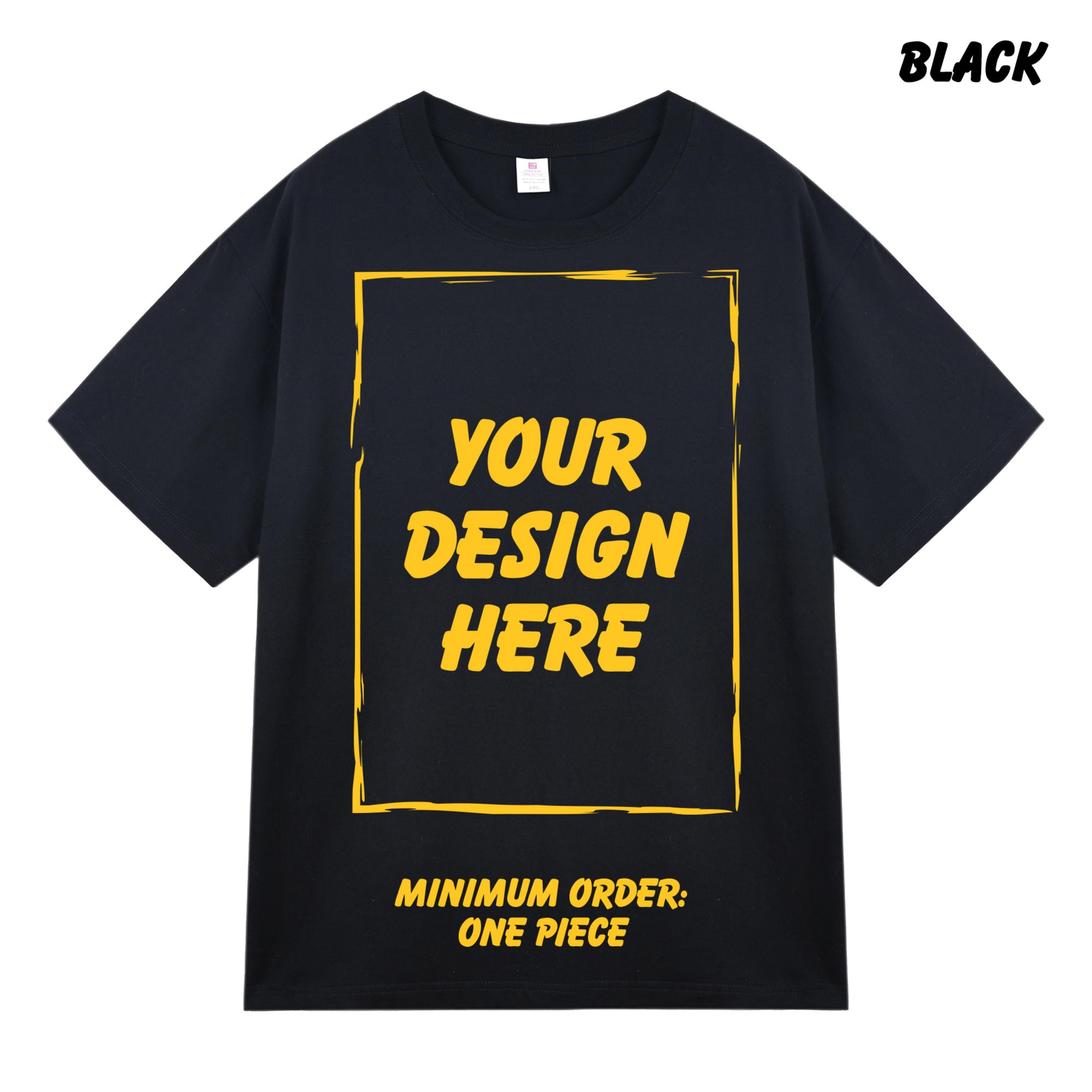 Design Your Own T-Shirt – Upload Image or Add Text | POD Custom Tee for Men & Women | Soft Cotton Shirt