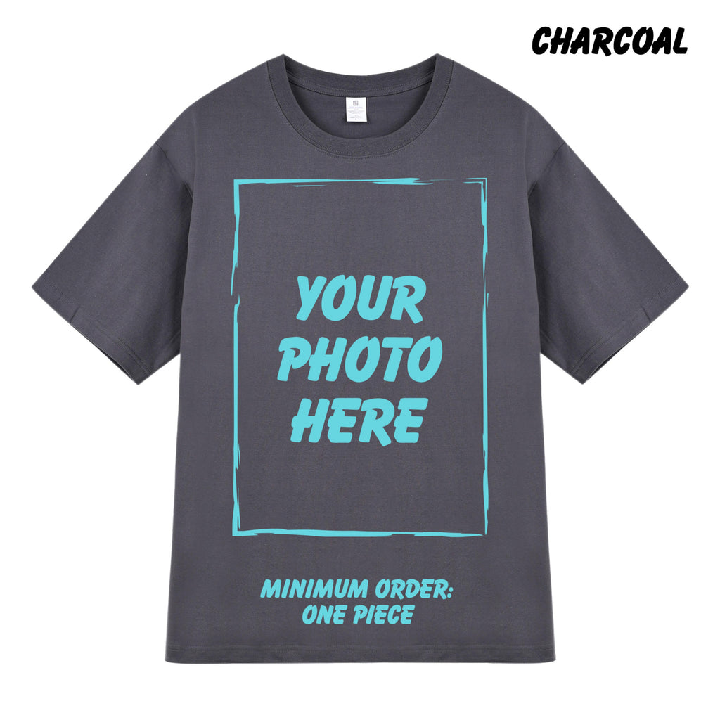 Design Your Own T-Shirt – Upload Image or Add Text | POD Custom Tee for Men & Women | Soft Cotton Shirt
