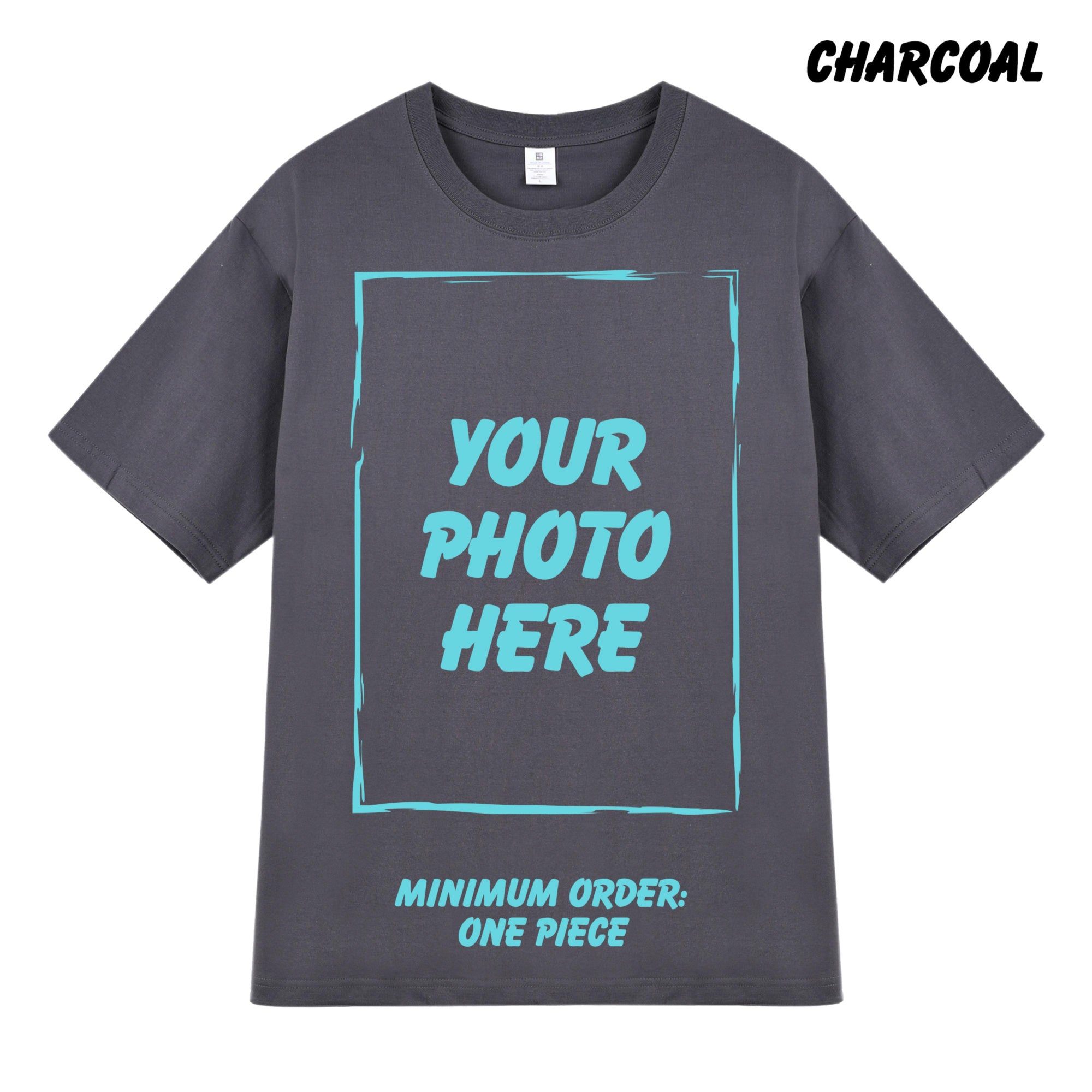 Design Your Own T-Shirt – Upload Image or Add Text | POD Custom Tee for Men & Women | Soft Cotton Shirt