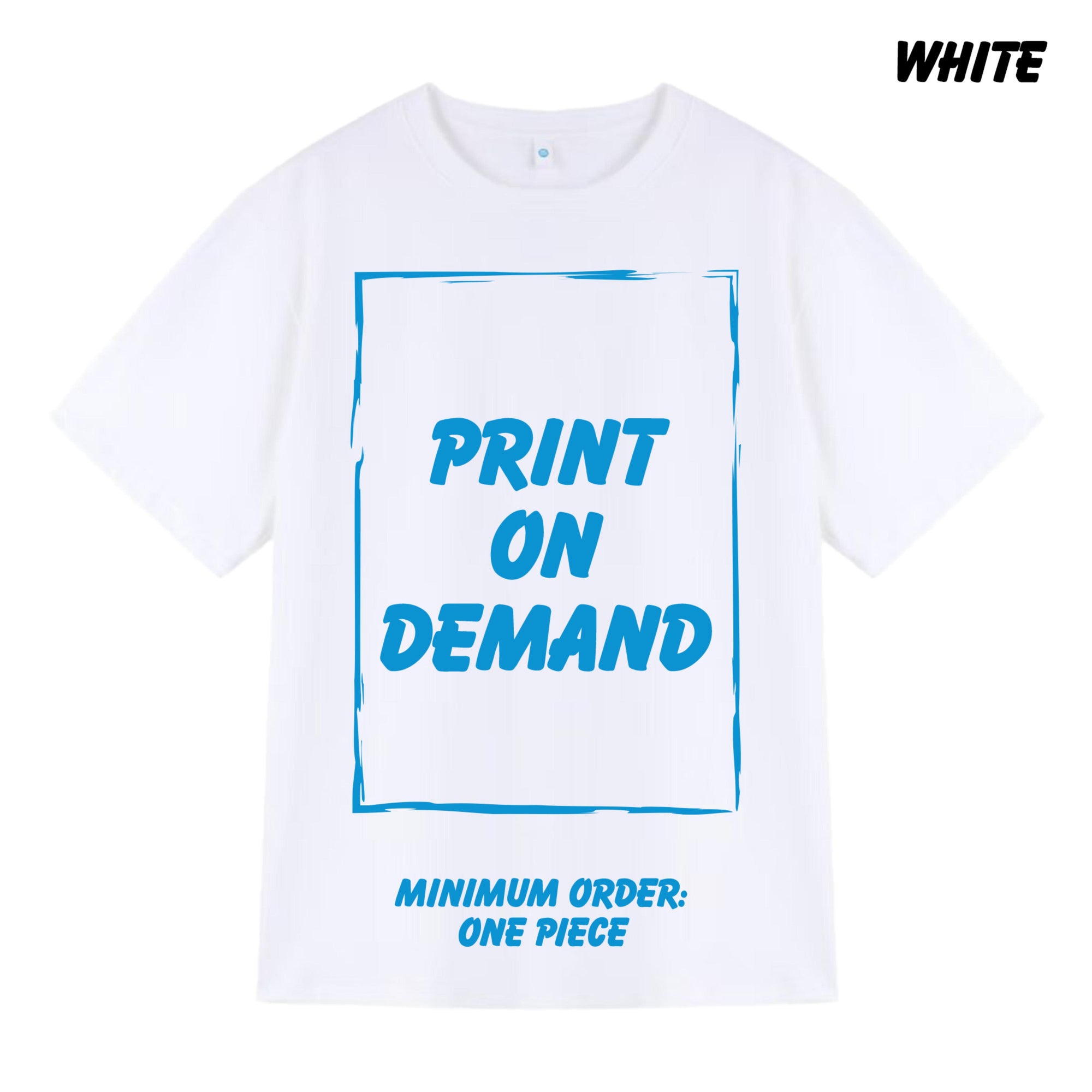 Design Your Own T-Shirt – Upload Image or Add Text | POD Custom Tee for Men & Women | Soft Cotton Shirt