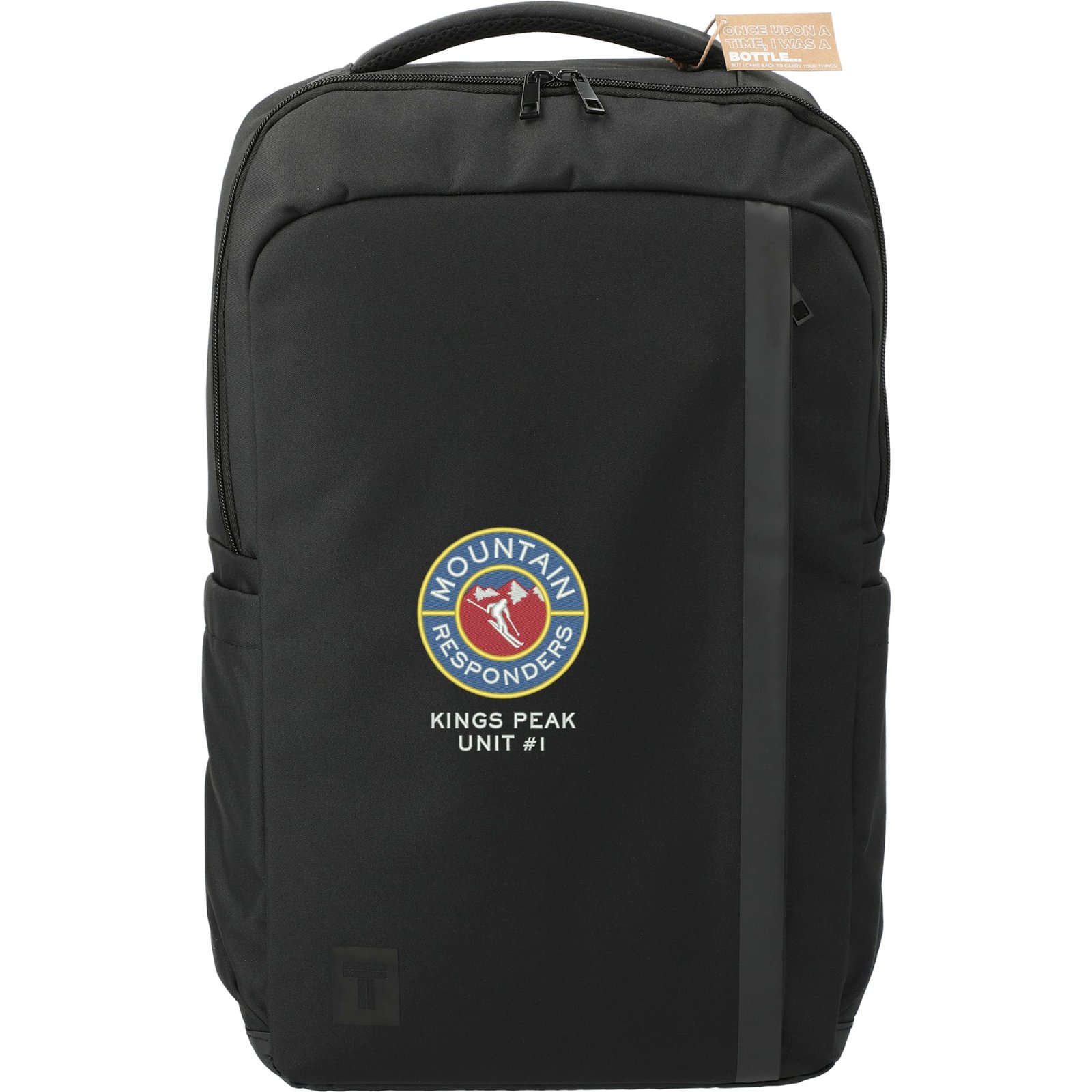 2020-28_c346_fr.jpg Tranzip Recycled 17" Computer Backpack - Image 1