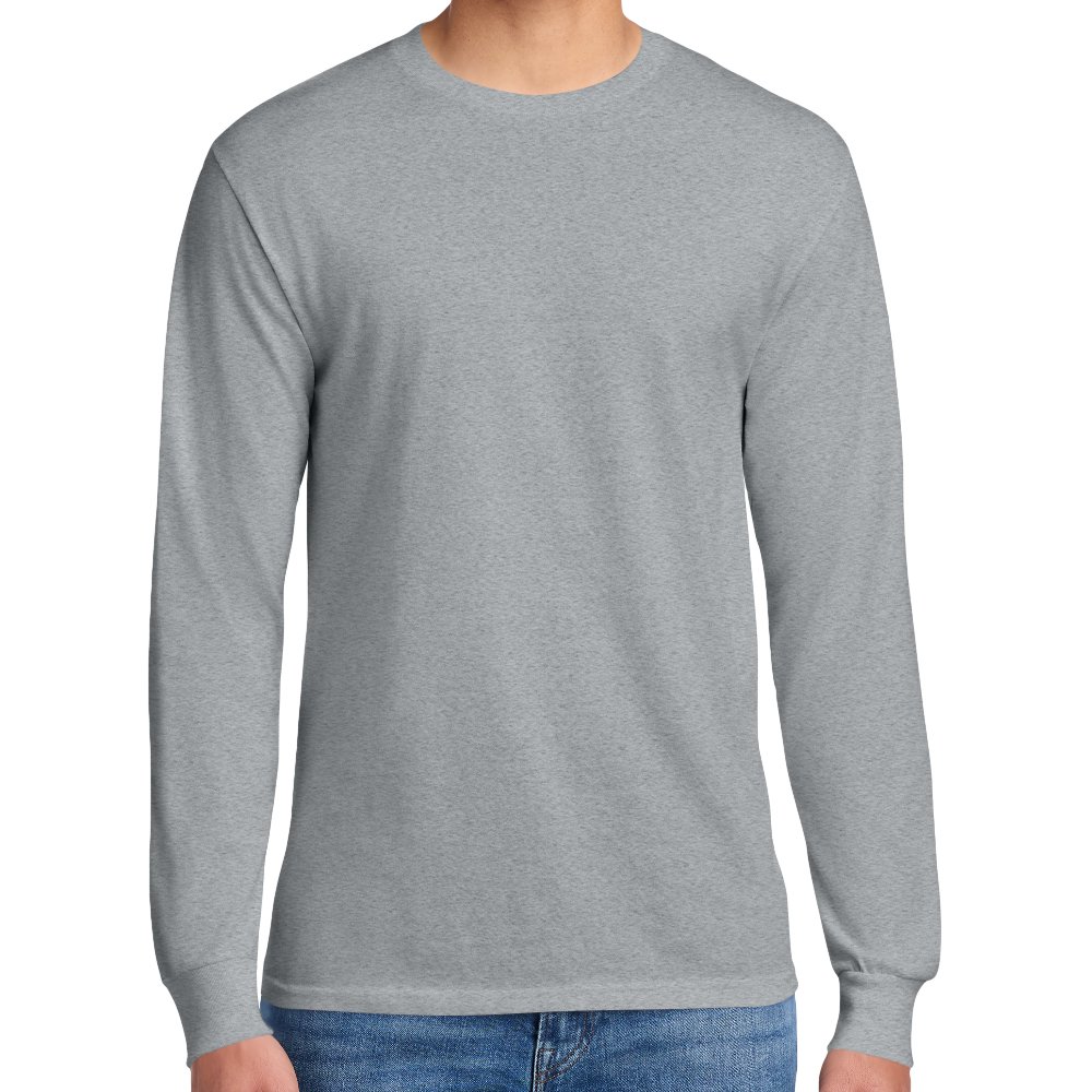 29l_av_fr.jpg Jerzees Dri-Power 50/50 Blend Long Sleeve T-Shirt - Image 1