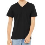 Bella + Canvas Unisex CVC Jersey V-Neck T-Shirt - Image 2