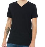Bella Canvas Tri-Blend V-Neck T-Shirt - Image 2