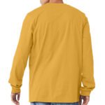 Bella + Canvas Unisex Heather CVC Long Sleeve Tee - Image 2