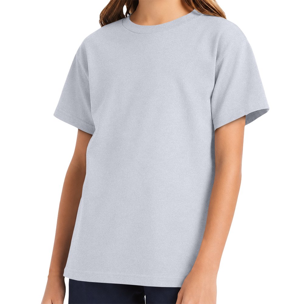 5480_47_fr.jpg Hanes ComfortSoft® Kids' Cotton T-Shirt - Image 1