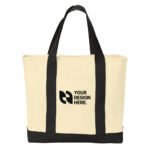 Port Authority Medium Shopping Canvas Tote Bag