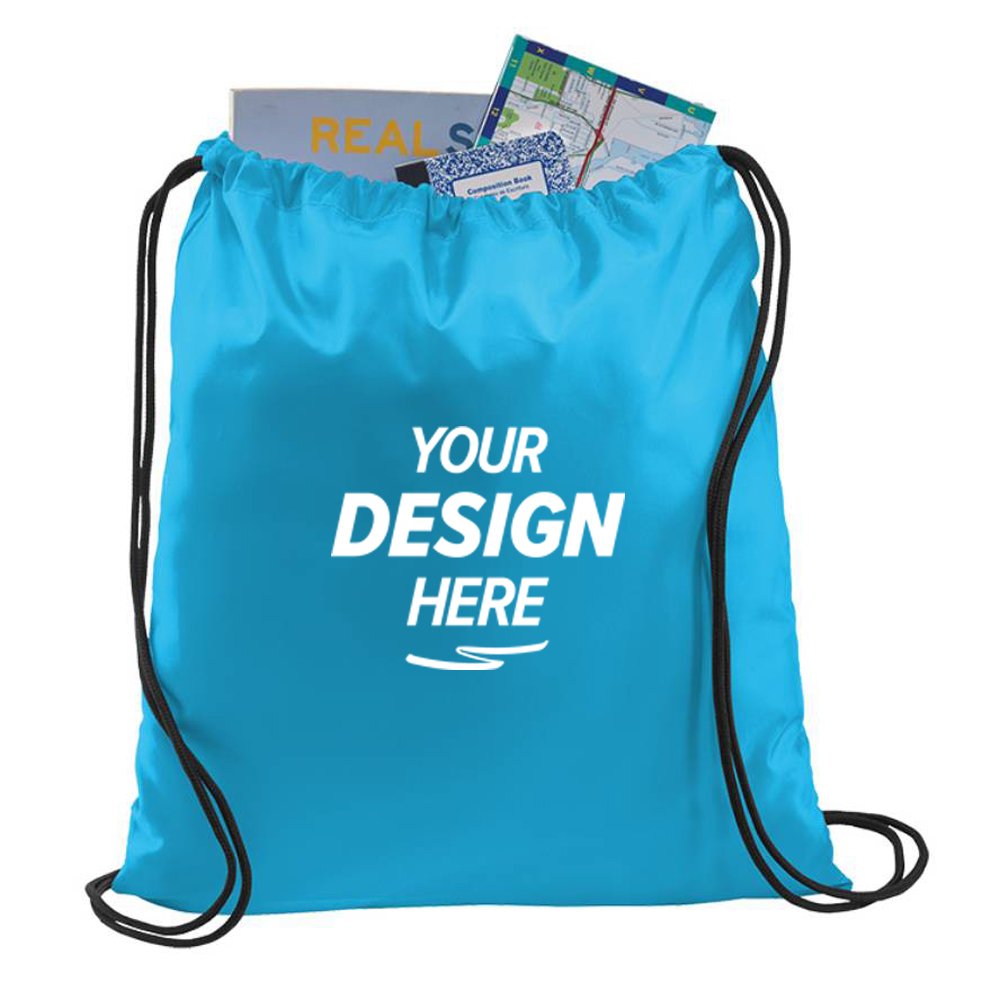 bg615_27b0_fr.jpg Port Authority Ultra-Core Drawstring Bag - Image 1