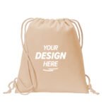 Port Authority Cotton Drawstring Bag
