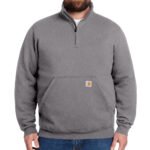 Carhartt Midweight Quarter-Zip Mock Neck Sweatshirt