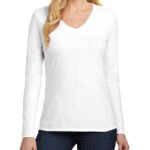 District Women’s Very Important Tee Long Sleeve V-Neck - Image 2