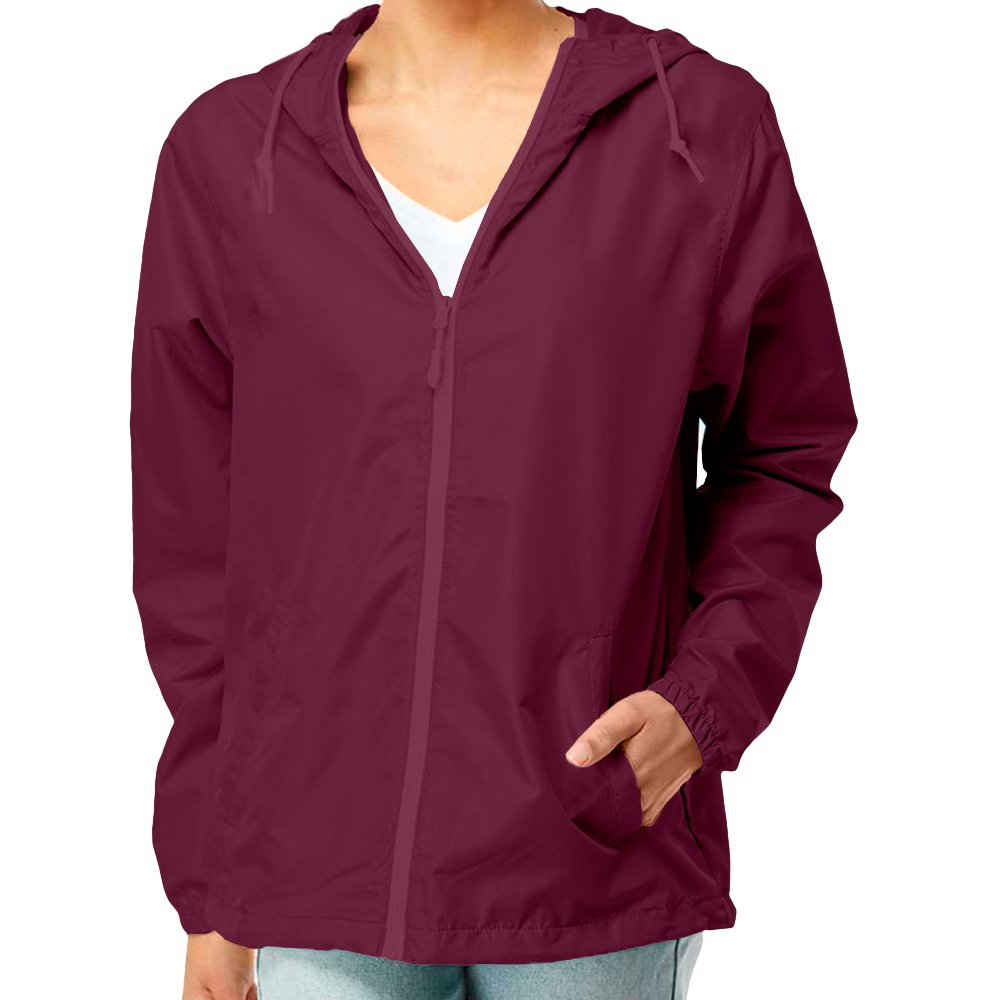 exp54lwz_53_fr.jpg Independent Trading Co. Lightweight Windbreaker Full-Zip Jacket - Image 1
