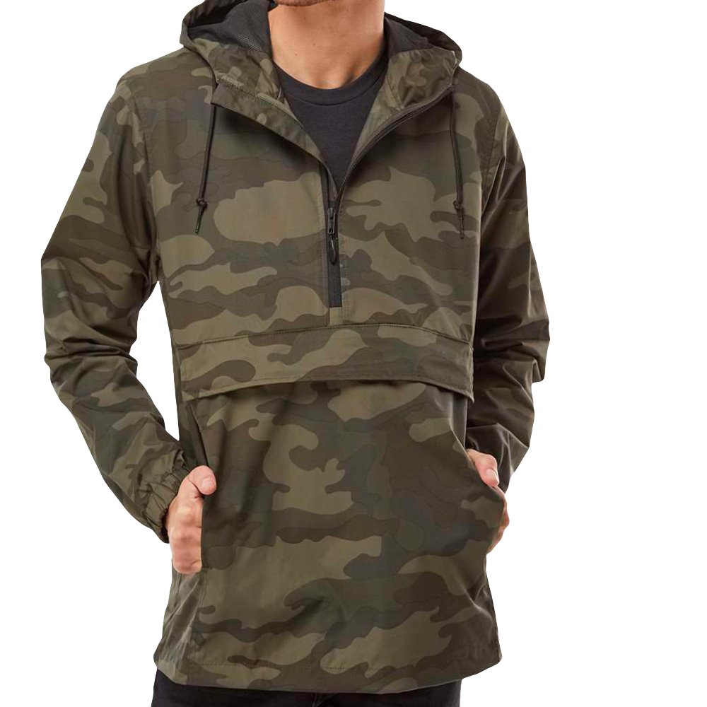 exp94naw_98_fr.jpg Independent Trading Co. Nylon Anorak Jacket - Image 1