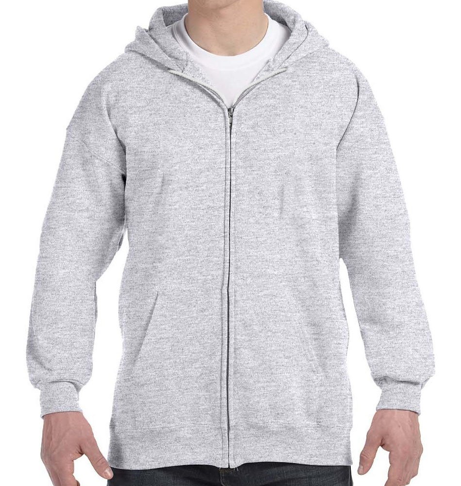 f280_50_fr.jpg Hanes Ultimate Cotton Zip Up Hoodie - Image 1