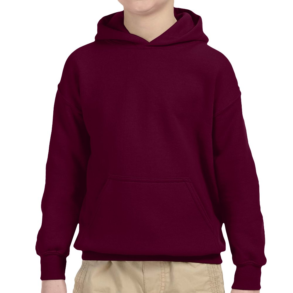 g185b_66_fr.jpg Gildan Heavy Blend Kids' Hoodie - Image 1