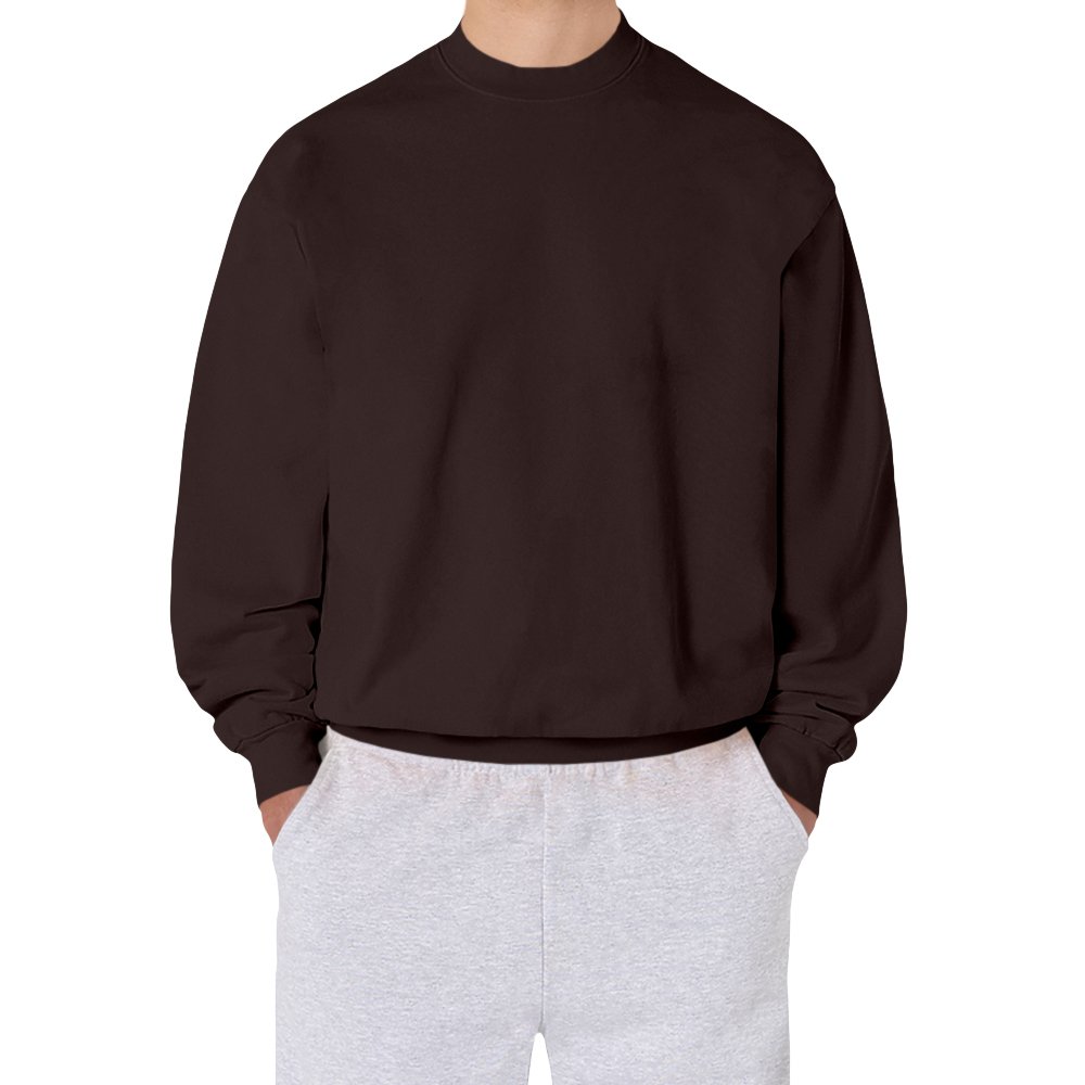 hf07gd_CH35_fr.jpg Los Angeles Apparel 14oz L/S Heavy Fleece Pullover - Image 1
