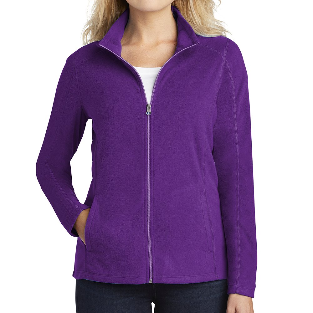 l223_2d89_fr.jpg Port Authority Women's Microfleece Jacket - Image 1