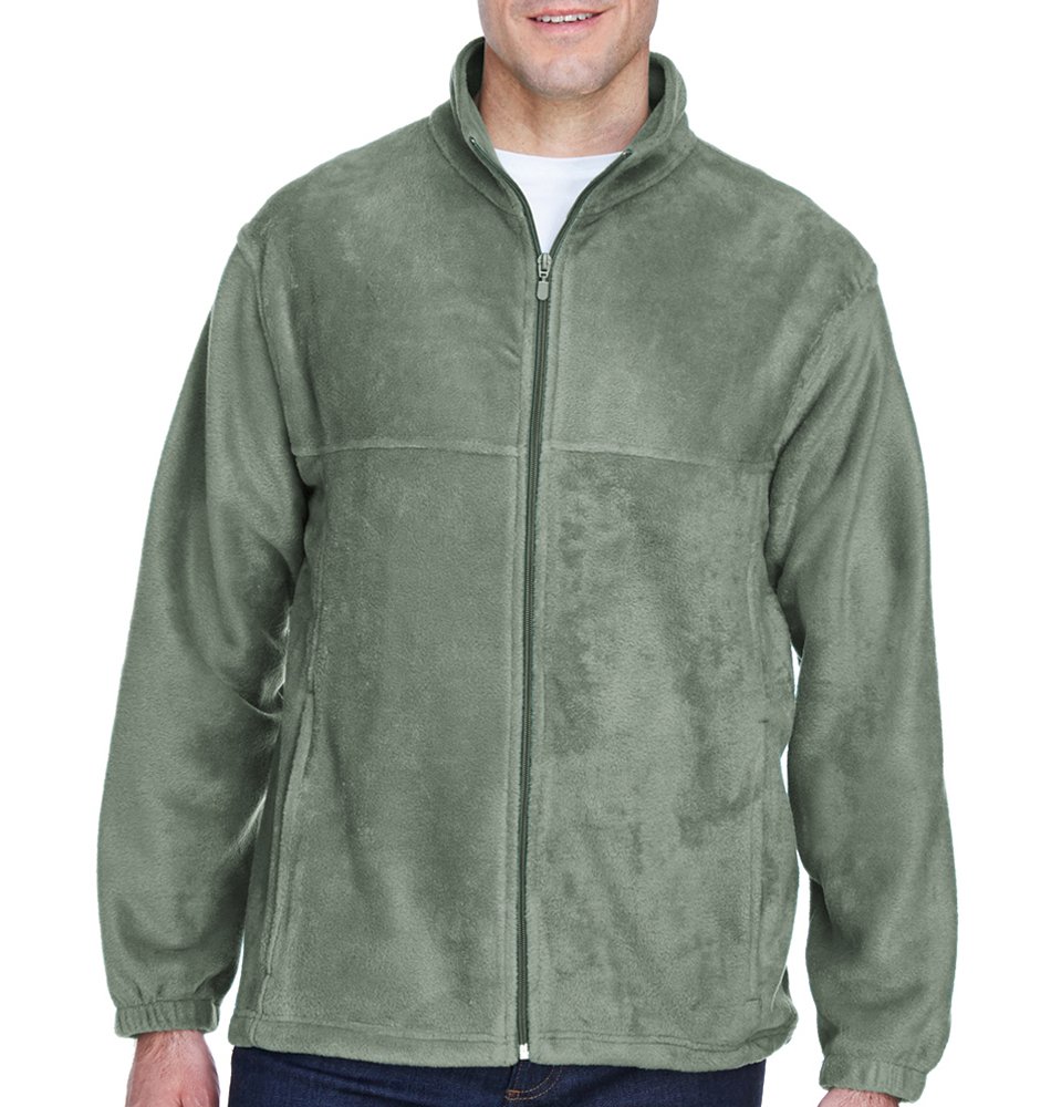 m990_13_fr.jpg Harriton Fleece Zip Up Jacket - Image 1