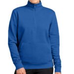 Nike Women's Club Fleece Sleeve Swoosh Half-Zip