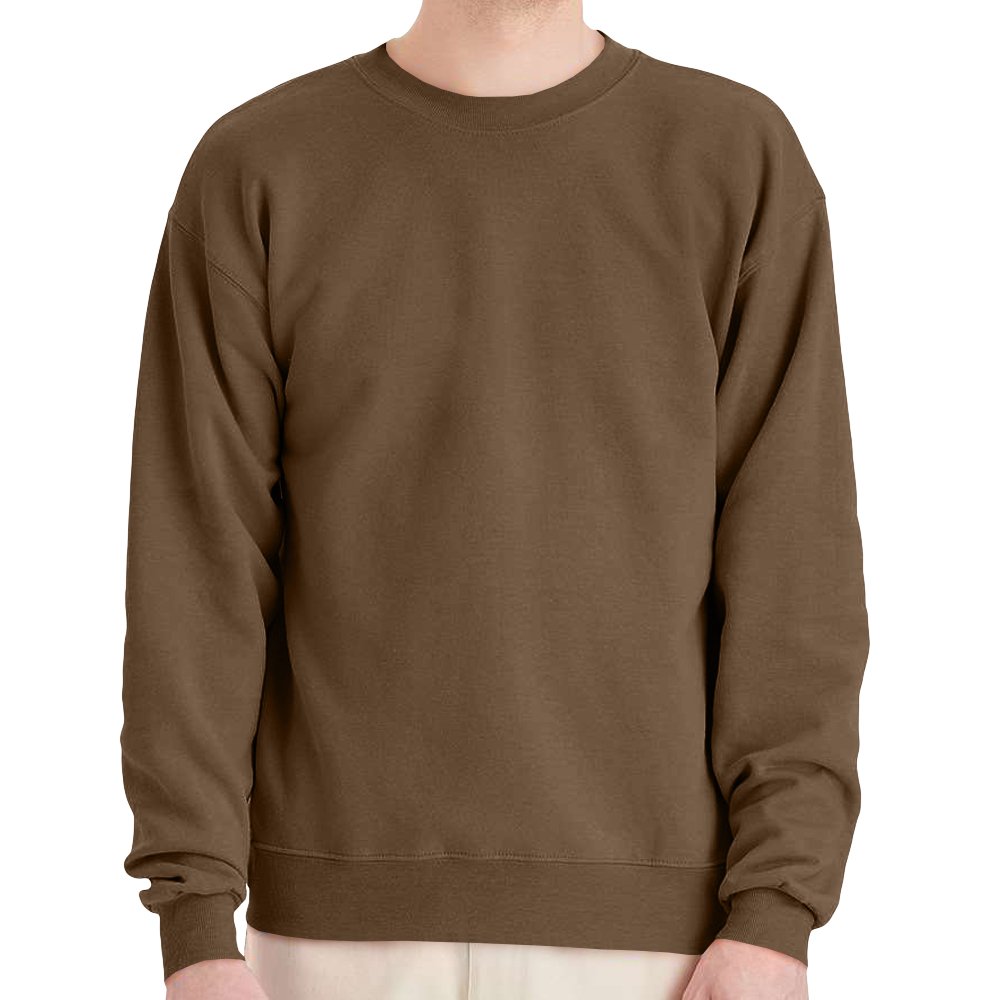 p1607_62_fr.jpg Hanes EcoSmart® Fleece Sweatshirt - Image 1