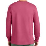 Port & Co Long Sleeve Core Cotton Tee - Image 2