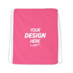 Q-Tees Economical Drawstring Bag