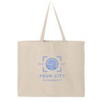 Jumbo Cotton Canvas Tote Bag