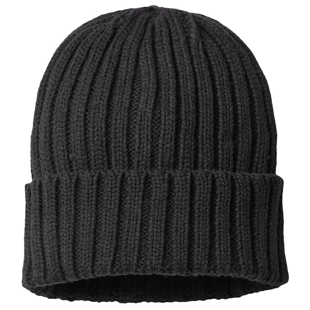 shore_50_fr.jpg Atlantis Headwear - Sustainable Cable Knit Cuffed Beanie - Image 1