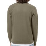 Independent Trading Co. Icon Lightweight Loopback Terry Crewneck Sweatshirt - Image 2