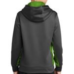 Sport-Tek Kids Sport-Wick CamoHex Colorblock Hoodie - Image 2