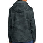 Sport-Tek Kids Sport-Wick CamoHex Hoodie - Image 2