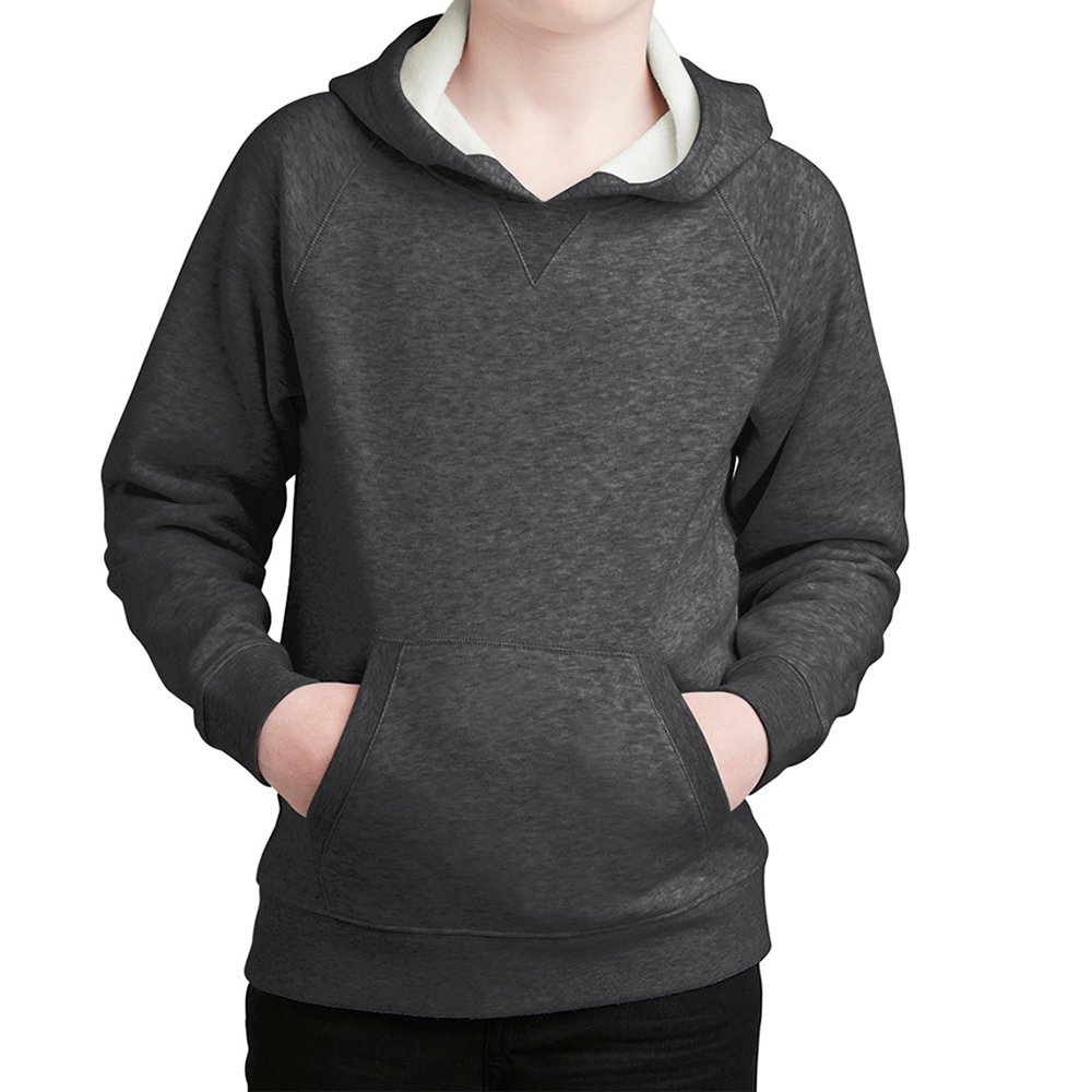 ystf200_8e41_fr.jpg Sport-Tek Kids Drive Fleece Pullover Hoodie - Image 1