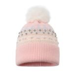 Nordic Fair Isle Pom Long Beanie