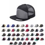7FTM - 7 Panel Flat Bill Trucker Cap - Image 2