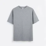 Heather Gray short-sleeve crew-neck T-shirt front view