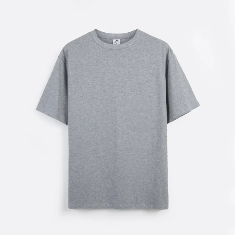 Heather Gray short-sleeve crew-neck T-shirt front view