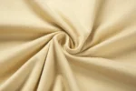 Sand short-sleeve crew-neck T-shirt fabric view