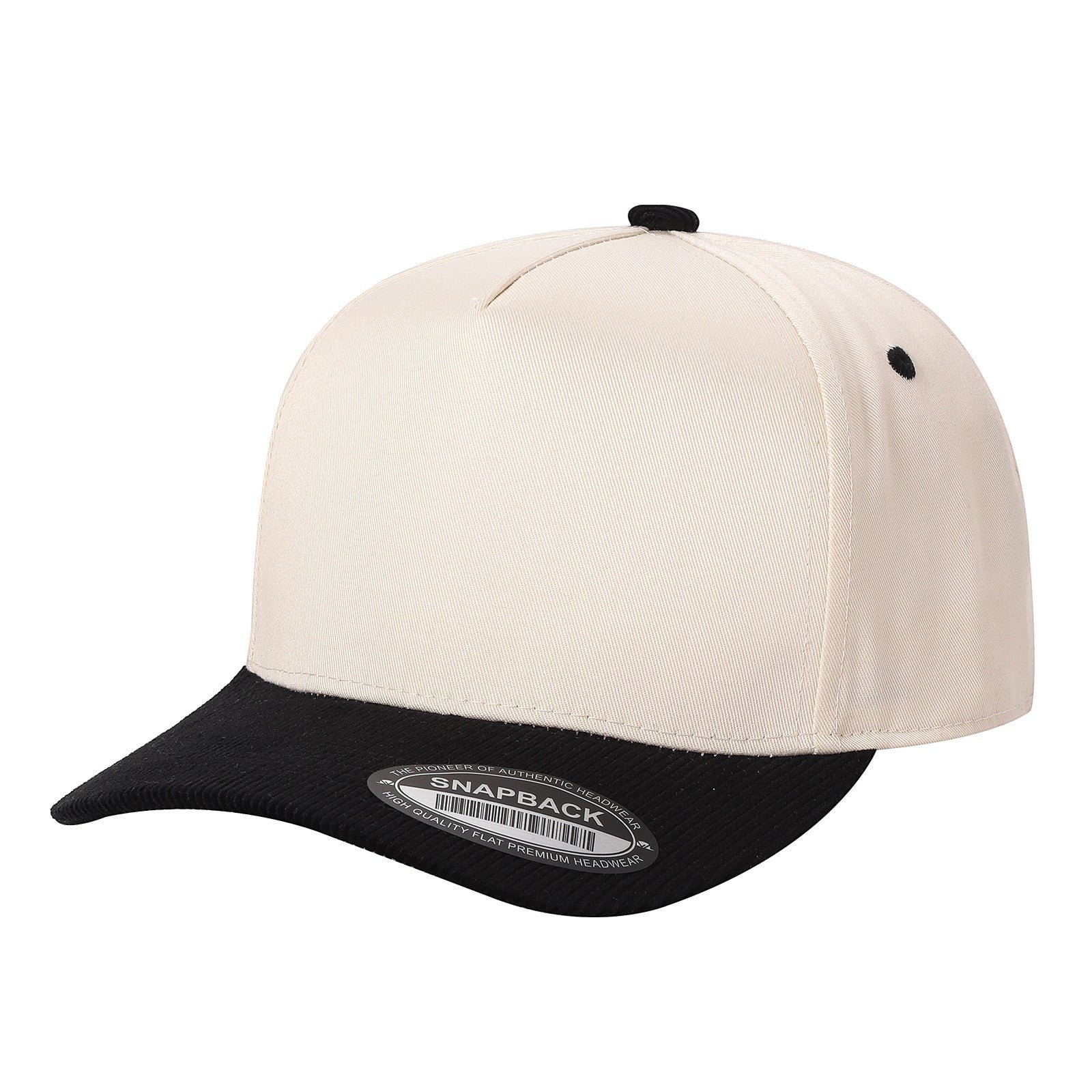 waycap-cream-corduroy-snapback-cap-a1b2c3.jpg TCFC - Corduroy Bill - Image 1