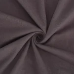 Charcoal short-sleeve crew-neck T-shirt fabric view