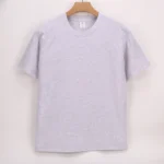 Heather Gray short-sleeve crew-neck T-shirt front view