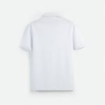 White King's Eagle 0002 pique polo shirt, back view