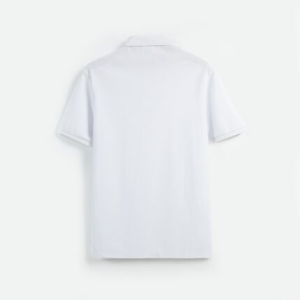 White King's Eagle 0002 pique polo shirt, back view