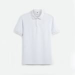 White King's Eagle 0002 pique polo shirt, front view
